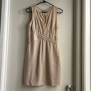 Beige sheet dress